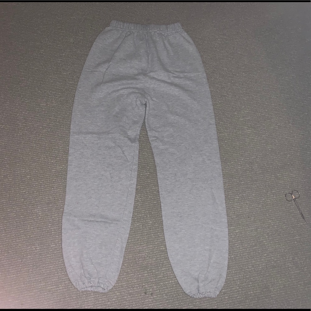 Grey sweat pants
